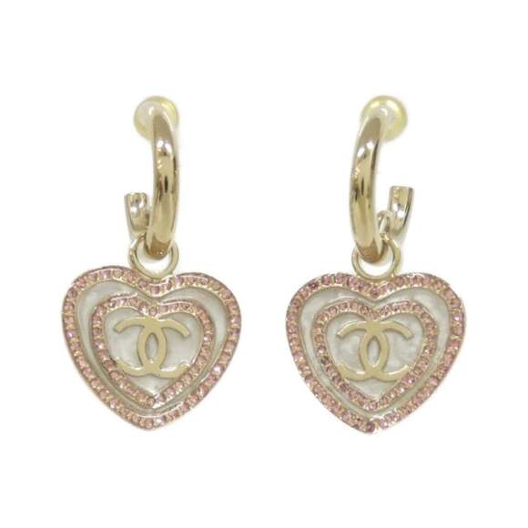 CHANEL Pink Earrings